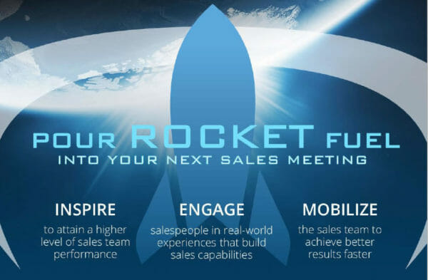 Pour rocket fuel into your next sales meeting with these 5 steps